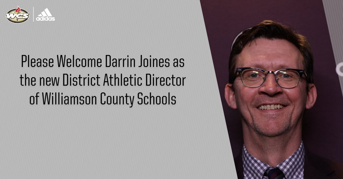 wcsCOlw's tweet photo. Excited to announce that Darrin Joines will be joining our Secondary Schools team in the role of WCS Athletic Director. Darrin replaces Jeremy Qualls who is transitioning to our district CTE Director position on July 1st. #WCSSportsConference https://t.co/olnzEk3vmg