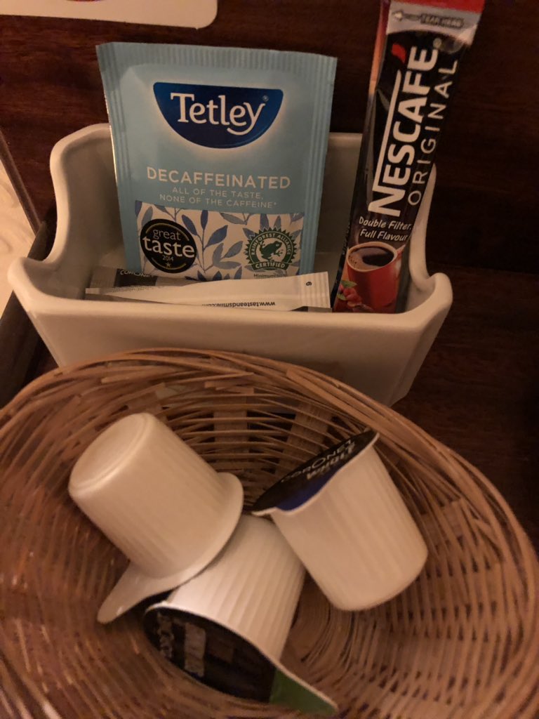 Lizzi_L's tweet photo. Great view... but the hotel experience is tarnished by the excessive #singleuseplastic in the hotel room #avoidableplastic a conversation with them for tomorrow I think! #SASRep #generationsea https://t.co/tjS9u9Crip
