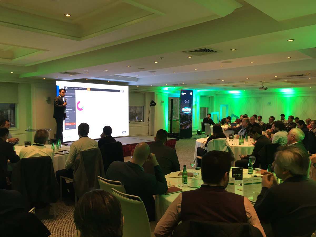 gaboxyp's tweet photo. .@XYPROTechnology ‘s Mariano Drago talking about how our #XYGATE #SecurityOne is being used in the real world at the HPE #NonStopSummit Chile 2019. #SecurityIntelligence #Analytics #Integrity #Compliance #CLIM #auditing @mariano_drago @HPE_Chile https://t.co/cHCT1cNzY0