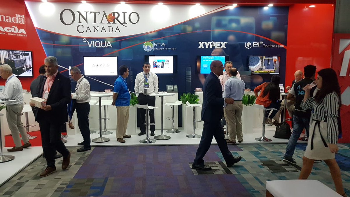 Stand de Xypex en el 62° Congreso Internacional de Agua Saneamiento, Ambiente y Energias Renovables. Organizado por Acodal. El evento se realizo en Cartagena-Colombia,Centro de Convenciones-Hotel las Americas entre el 29 al 31 de Mayo, como Pais Invitado de Honor Canada.