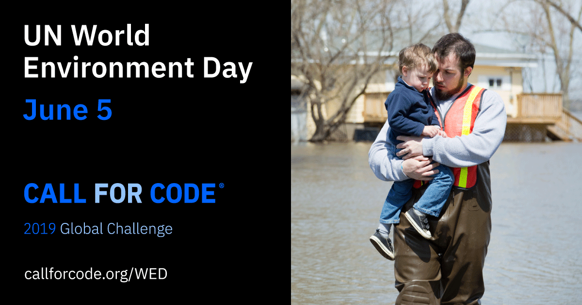 PTXofficial's tweet image. On this UN #WorldEnvironmentDay join me in promoting #CallforCode, a #TechforGood initiative to create a healthier &amp;amp; safer environment after natural disasters strike. With partners @UNHumanRights &amp;amp; @RedCross we can help the most vulnerable among us. bit.ly/2JOEAod