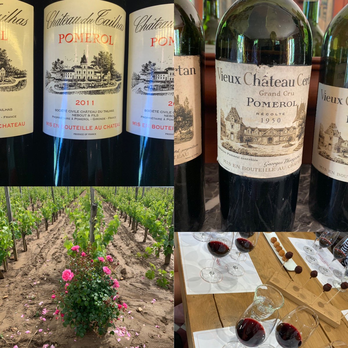 TheLandExperts's tweet image. Did some wine tasting on the right bank in Bordeaux including Troplong Mondot, Vieux Chateau Certan (VCC), Chateau Guadet and Chateau du Tailhas. Beautiful vineyards and outstanding wines! #France #saintemilion #pomerol #wine