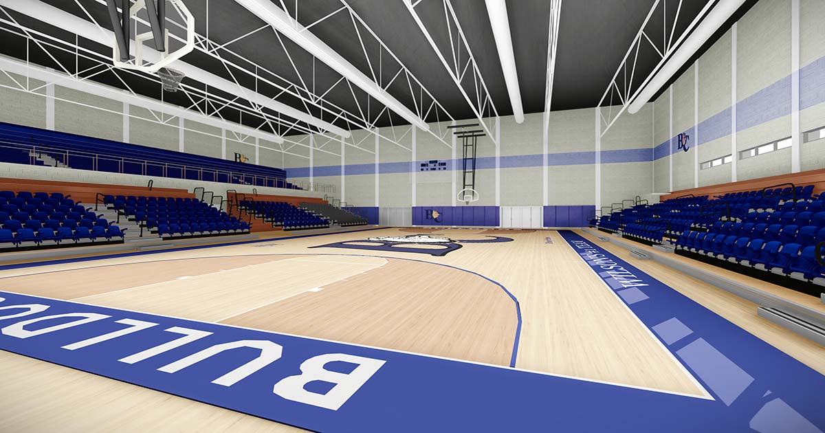 Wilson Gym hosts over 100 events annually, serving #BartonCollege’s student-athletes and campus and community members. Renovations are adding new flooring, new HVAC, new bleachers, and more! Follow us live on the SuccessCam at barton.edu/successcam/. #BartonBold #GoBulldogs