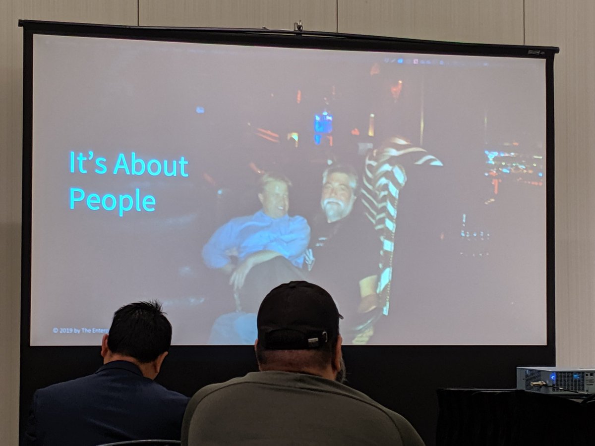andybanta's tweet photo. A cameo of @sakacc in @poller's talk today at #bcvmug. https://t.co/c4D1XHSF6X