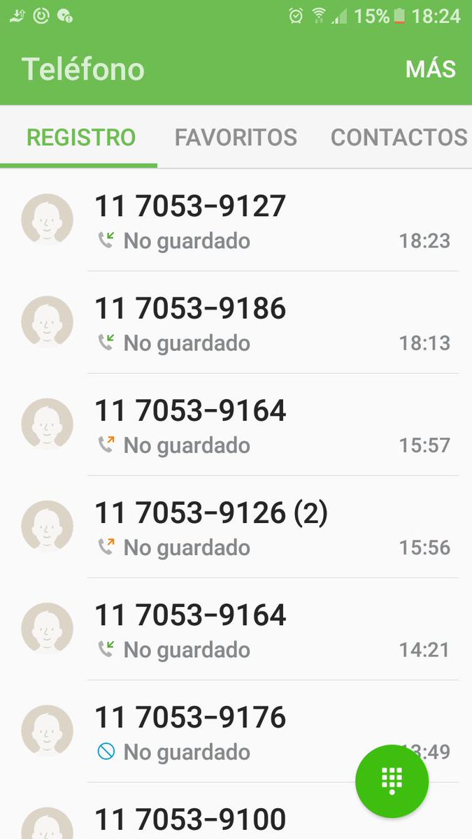 coniriq's tweet photo. @MovistarArg estuve recibiendo  llamadas de estos números durante todo el día... atiendo y cortan. BLOQUEO y vuelven a llamar desde otro número. Por favor quiero saber quién es y qué  quieren!!!! Esto es hostigamiento!!!!! https://t.co/FoY2i1swhK