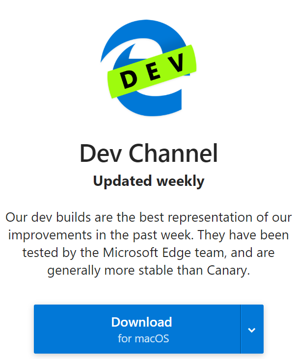 Microsoft Edge Dev (@MSEdgeDev) / X