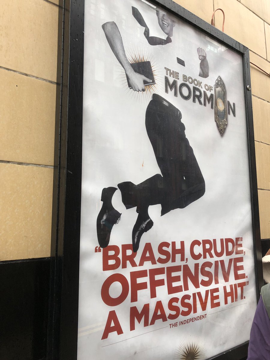 NickFrank2010's tweet photo. @ChloeMcMackin @bookofmormonuk Can’t wait ! https://t.co/D7JnkzLzl0