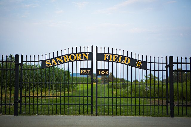 Mizzou's tweet image. #Mizzou is home to Sanborn Field, the oldest, most continuously used research plot west of the Mississippi River (and second oldest in the U.S.). Sanborn Field was also the site of landmark studies in where Aureomycin, the first tetracycline antibiotic, was discovered in 1945.