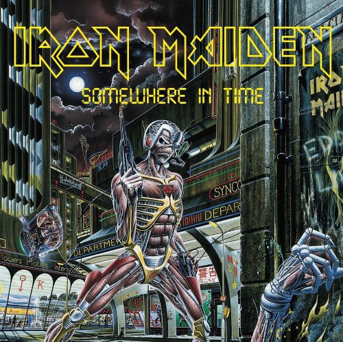 Caught Somewhere In Time by Iron Maiden Happy Birthday, Nicko McBrain 