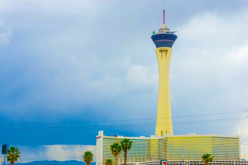 OurDirt's tweet photo. When faced with the question of where to stay during anniversary trip to Las Vegas, my husband and I chose to stay at the Strat, and we're glad we did!  Read about this amazing hotel on our blog at https://t.co/CvR1i0ITiD   #LasVegas #Vegas #TheStrat #TheStratosphere #casino https://t.co/QrxM1euCz6