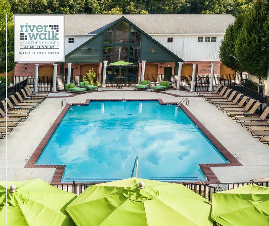 At Riverwalk at Millenium, you'll be surrounded by incredible community amenities, from our modern clubhouse with fireplace to our resort-style pool and sundeck!

Explore our extensive features: bit.ly/2ItVgwI