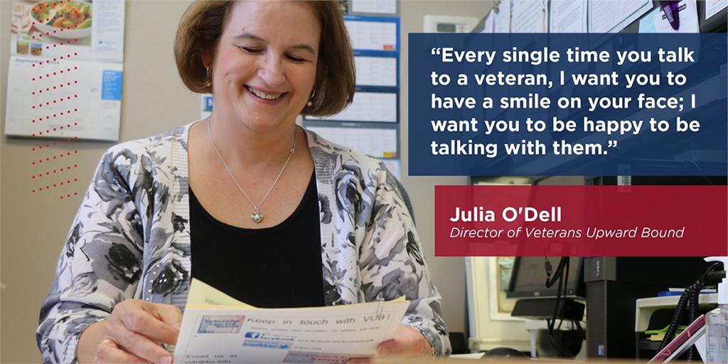 KUEdwardsCampus's tweet photo. Happy 20th Anniversary to @KU_VUB! Staffers have offered advising, counseling and expertise to help eligible, area veterans figure out their personal path to success for the past two decades: https://t.co/XXxTAhZJWi. @CEOPmedia #HigherEd #VeteranEducation #VeteranStudents https://t.co/kyfRLpSvOj