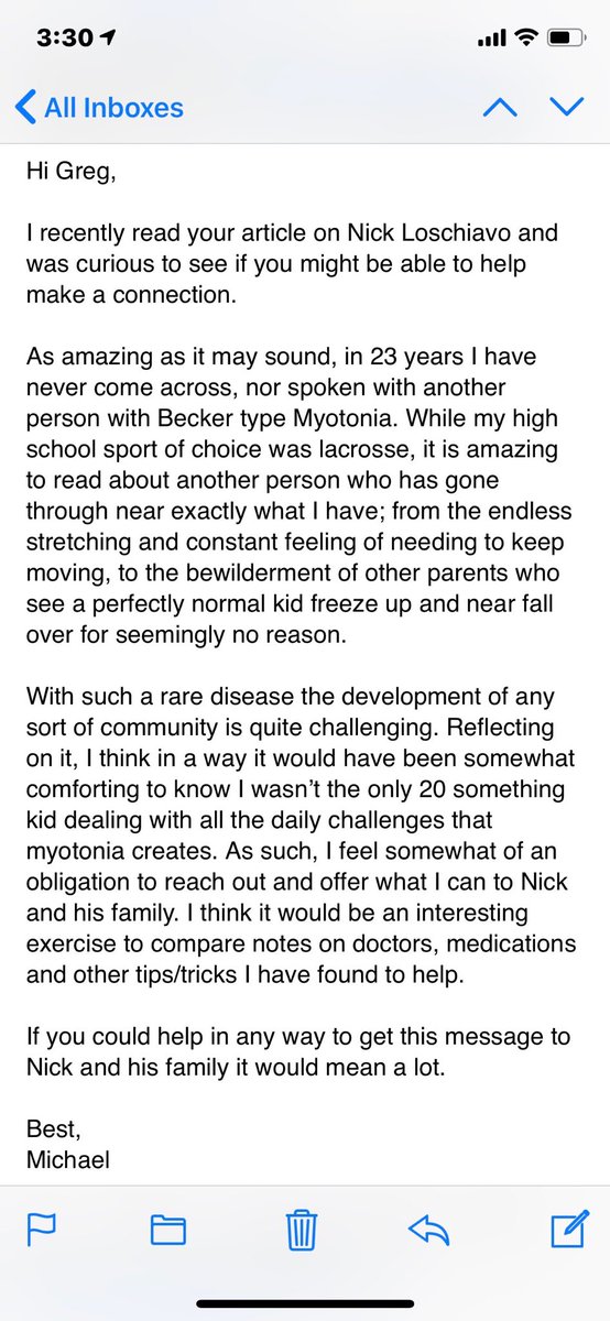 losch00's tweet photo. @nlosch24, you’re not the only ONE. Someone reached out....your story had an impact! https://t.co/dZY445cXl6