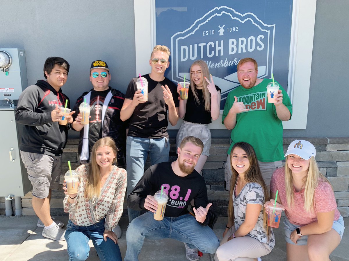 881TheBurg's tweet photo. We love staff field trips &amp; checking out the new @DutchBros 
ITS OPEN GUYS‼️ https://t.co/niOXupAOt3