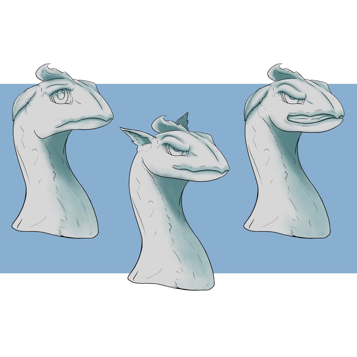 Zamujki's tweet photo. Agoh 🦕
It is an evolved dinosaur able to understand people's body language. 
A bit of something personal I'm working on... 🤞😬 @ApoyaAlArtista @TheArtistHelp @Ayuda_artista https://t.co/pnFR1NSTAs