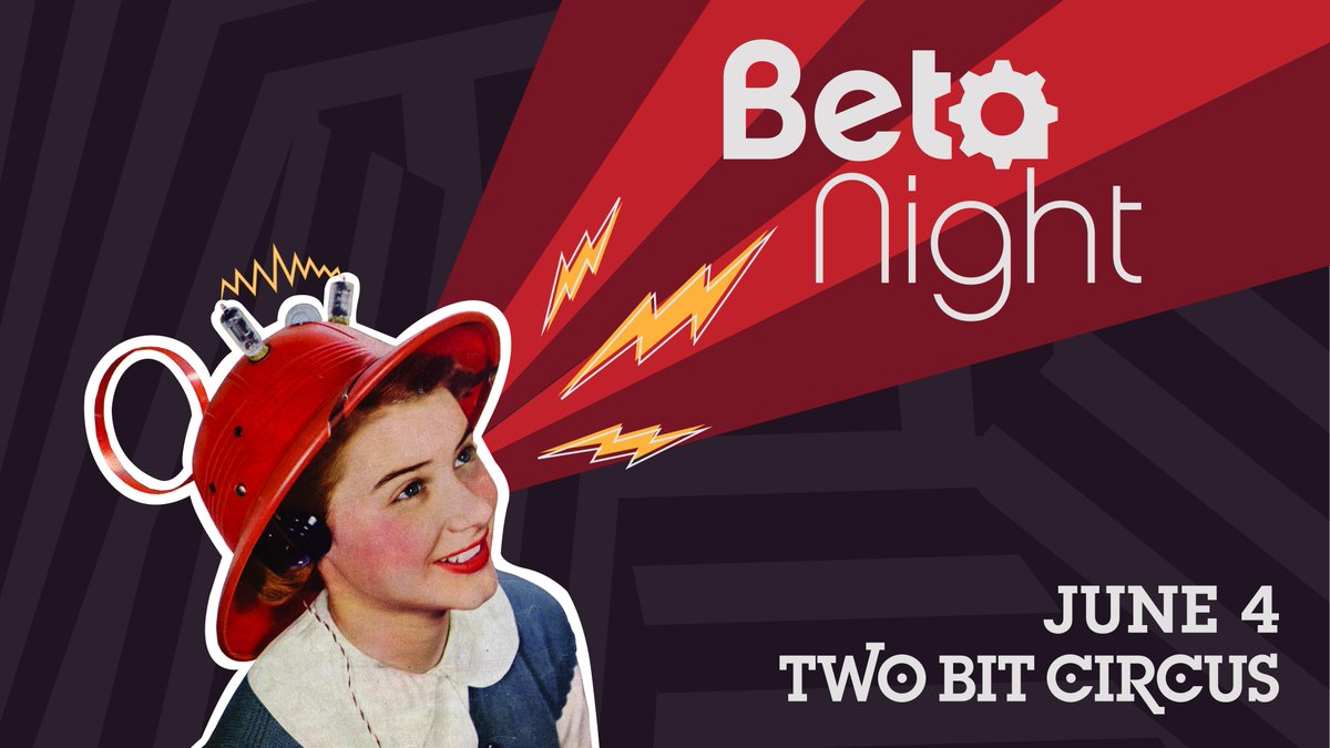 TwoBitCircus's tweet photo. Get ready, #BetaNight is tonight! Come check out amazing showcases from us #TwoBitCircus, and our wonderful partners including: @VWArcade @alchomist @haply_robotics @DimnHouse @GameCakeStudios @AyayuGames @JoustingTime https://t.co/yF89iSllzs