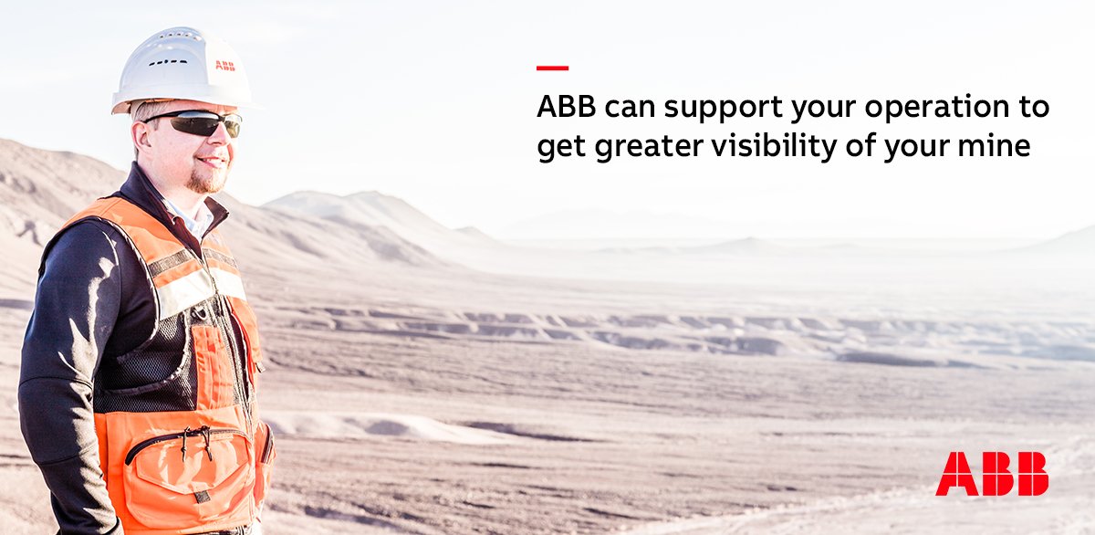 MESAssociation's tweet photo. Being competitive in today's market means striving for more flexibility & agility in management - combining operational excellence and digital innovations. #ABB can support your operation to get greater visibility of your mine. See us at stand 8&9 #MESC30.
https://t.co/SE98wVYIr7 https://t.co/Qpa7rADT40