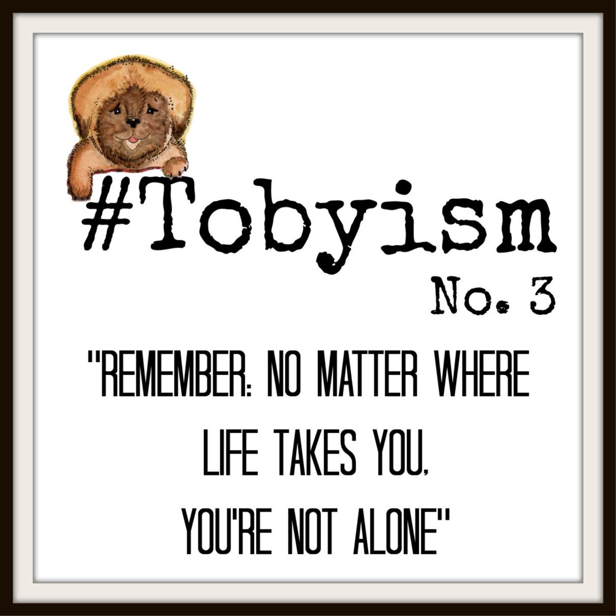 tobysamazadvent's tweet photo. No, you're not alone!

#TobysAmazingAdventures #BeTobyStrong https://t.co/pi4pBLhrxr