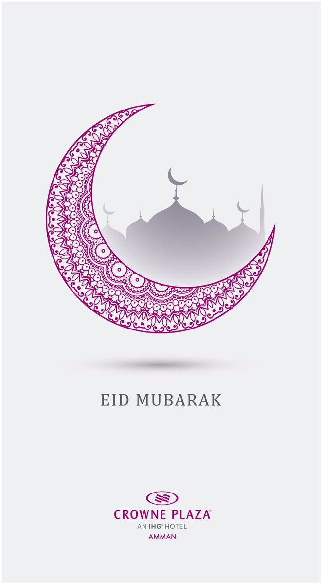 Crowne Plaza Amman wishes you a Happy Eid for you &amp; your families 🎉 🎊 

#eidmubarak #eid2019 #amman #ammanjordan #travel #hotel