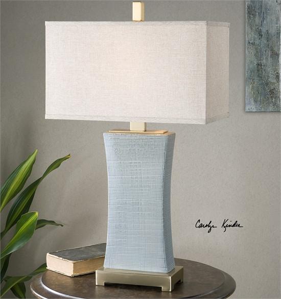 tscshops's tweet photo. Uttermost Cantarana Blue Gray Table Lamp (26673-1) 
$283.80
➤ https://t.co/BvZpJrkJCT https://t.co/I8E7NUxXnR