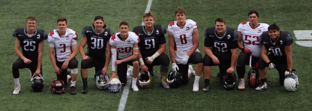TysonKrush's tweet photo. @FootballSask Boys balled out against some of the best in 🇨🇦 #Reppinthe306 #saskmade #withapurpose https://t.co/xYWctmCWYm