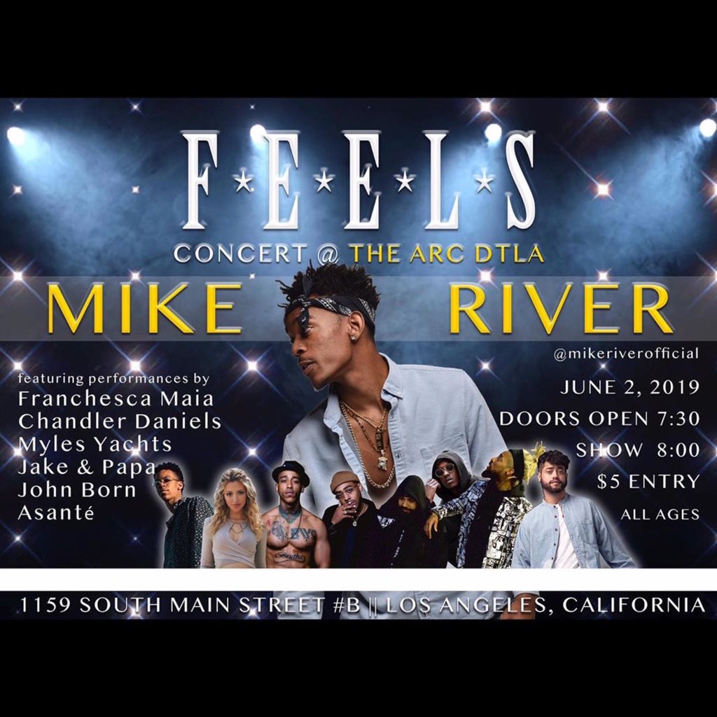 TheArcDtla's tweet photo. Sunday night was a MOVIE!!! @mikeriverofficial of R&amp;B/Pop group #MindlessBehavior headlined his 1st show as a SOLO Recording Artist here at #TheArcDTLA 🔥 S/O to all the Special Guests who performed: @johnborn @camdenpremo  @chvndlerdvniels @duaneervin @mylesyachts https://t.co/nQc2Fg7FXU