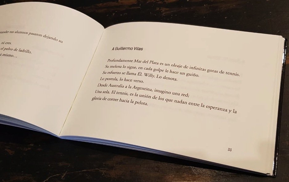 puppotenis's tweet photo. Gracias al uruguayo Marcel #Tajch por enviarme su libro, con textos-homenajes, entre otros, a Guillermo Vilas. Se nota la pasión y el amor que siente por el tenis. Un honor tenerlo en mi biblioteca a partir de hoy. https://t.co/zft2vjbq6m