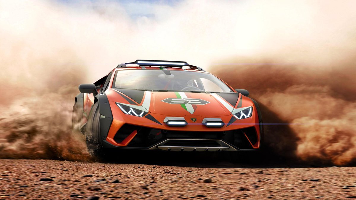 Lamborghini Sterrato, um Huracán com aptidão off-road.  Leia a reportagem em motosecarros.com.br/lamborghini-st……/ #Lamborghini #Huracan #HuracanSterrato #LamborghiniHuracanSterrato #4x4 #OffRoad #ForaDeEstrada #Supercars #Superesportivos