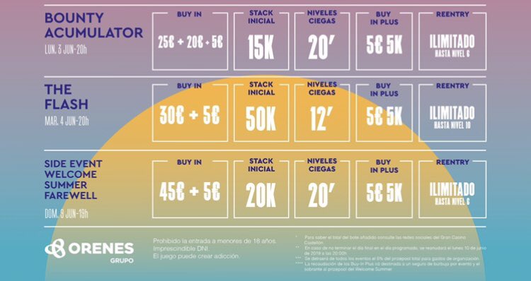 CasinoCastellon's tweet photo. ‼️En 20 minutos vamos a por el #TheFlash de 30+5€ 😎 ‼️ #WelcomeSummerPoker👇@SSSPoker https://t.co/7QwvWFl3Fn