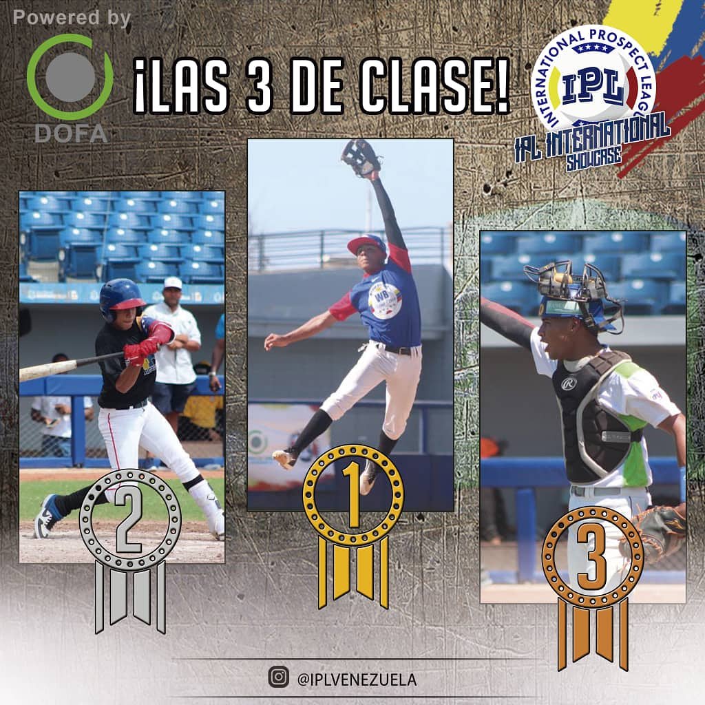 FotoSportGroup's tweet photo. #DOFA les trae con estilo las 3 de Clase 🤗 de la primera jornada en #IPL 🥇🥈🥉
- - - 
12 escuadras dicen presente en Colombia para mostrar todo su talento 😎. 

¡En Barranquilla es el show! 💃🇨🇴
- - - 
#IPL #IPLBaseball #IPLVenezuela #IPLColombia #Baseball #Venezuela #Colombia https://t.co/dYBqv4mJLY