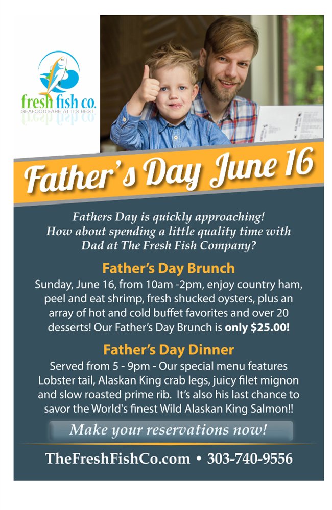 TheFreshFishCo's tweet photo. Better than a tie: Fresh Fish Co Father's Day Celebration! https://t.co/iYnl7Kc4tt https://t.co/j4qlu4XNlM