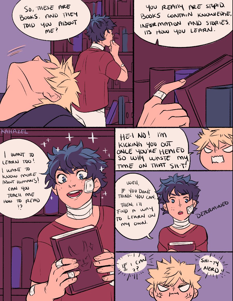 Part 2!!!

Bakugo is really smart, I guess he reads his myths and fairytales too.

I have no idea where this is heading, but I have a general idea! I'm just kinda going with the flow so we'll see where they end up.
#izukumidoriya #bakugoukatsuki #selkie #bokunoheroacademia #bnha 
