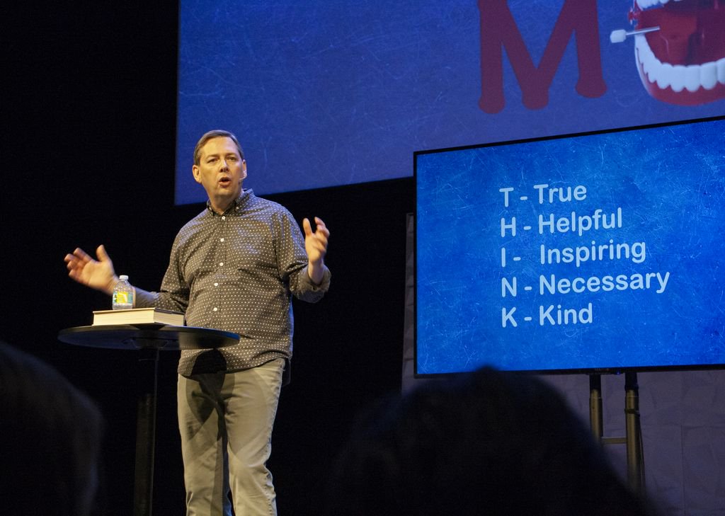 CrosspointCape's tweet photo. This Sunday we continued our Me & My Big Mouth series, and learned that we should always T.H.I.N.K. before we speak! Check out "Untamable" at https://t.co/6PrHjmXAJ2 or on the Crosspointcape app!
#Crosspointcape #ForTheCape #MeAndMyBigMouth #ThinkBeforeYouSpeak https://t.co/Oy2SZTIcRM