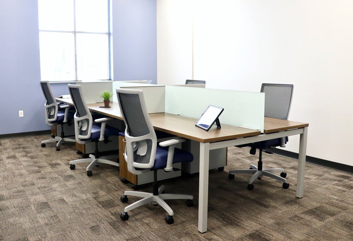 Empower workstations offer adaptability with efficient power and cable management for the changing demands of today’s workplace. #indecok12 #k12doneright #hon #furniture #furnituredesign