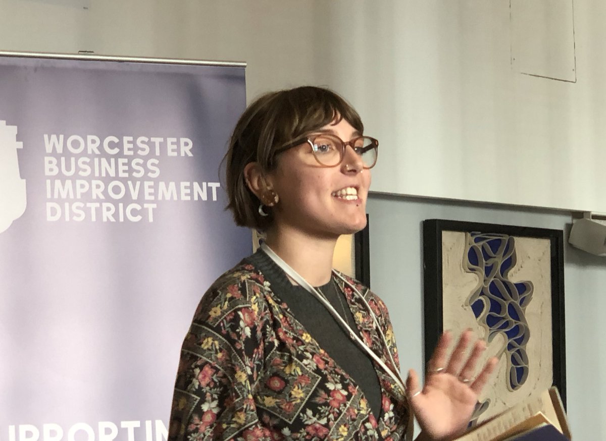 WorcesterBID's tweet photo. We’re looking forward to a busy #SummerinWorcester campaign * amazing @wearefreeradio competition * new City Centre Park * #AfterWorcFeastSt * Food Festival & more. Exciting marketing update by Dilys. Make sure to get involved! https://t.co/8h8PajLMtY