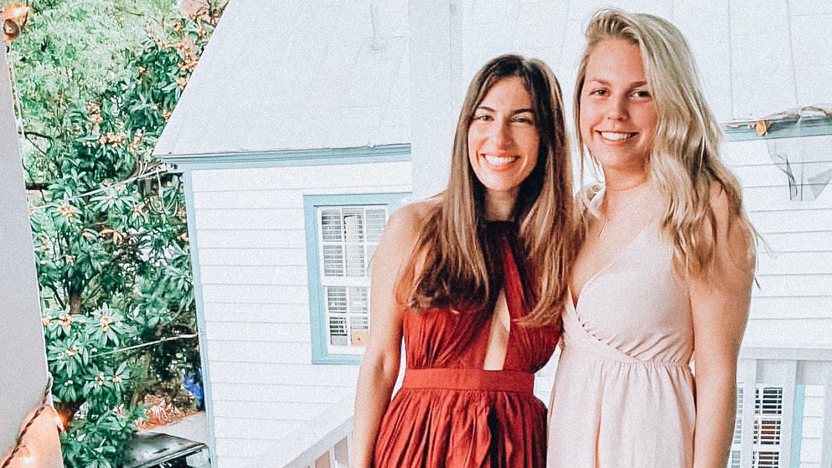cofctheta's tweet photo. Throwing it back to formal with these sweet sisters 🤩💕
#cofc23 #gogreek https://t.co/8FHyA893xA