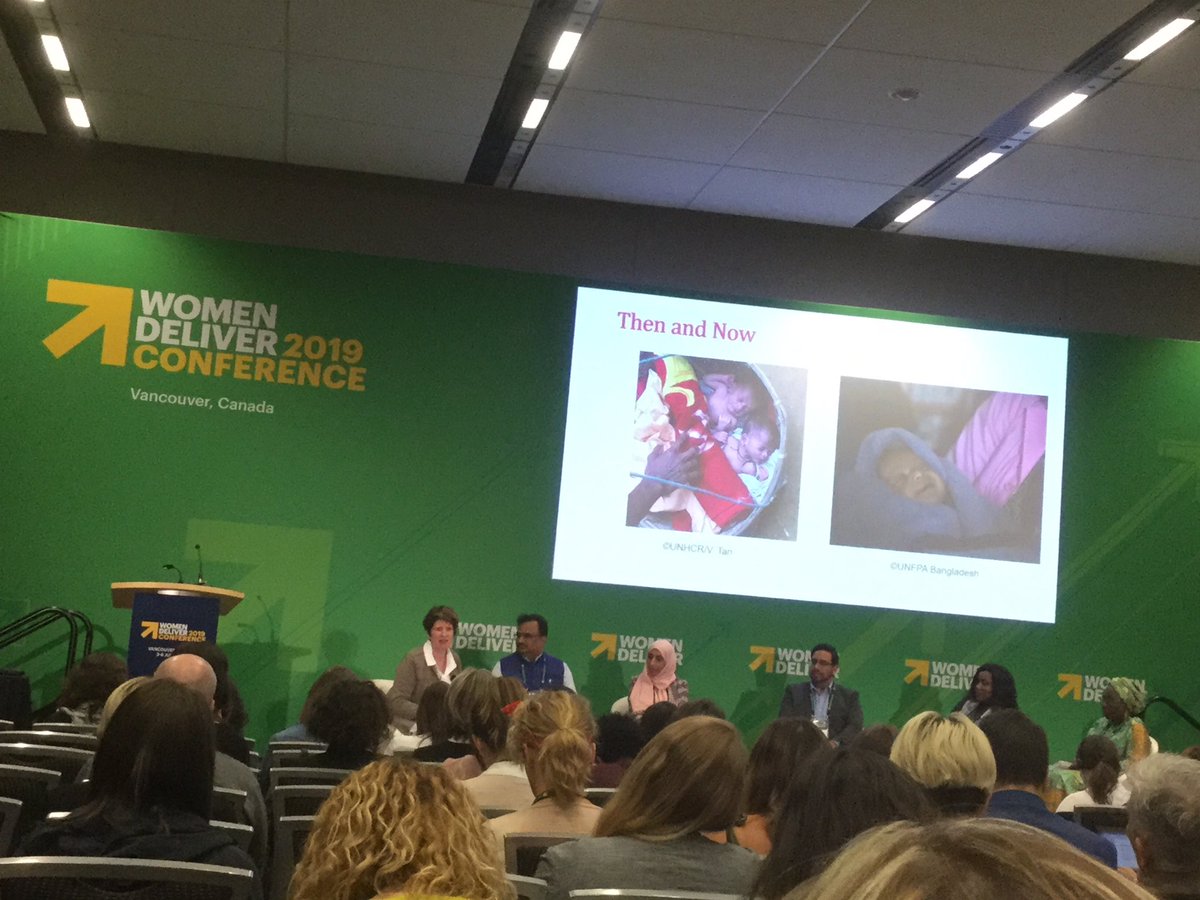 Dr Sathya Doraiswamy - from the cold of a basket to the warmth of of a blanket in the hands of a midwife - change, compassion and love is really possible even in the biggest humanitarian crisis @UNFPAasia <a href="/UNHumanRights/">UN Human Rights</a>