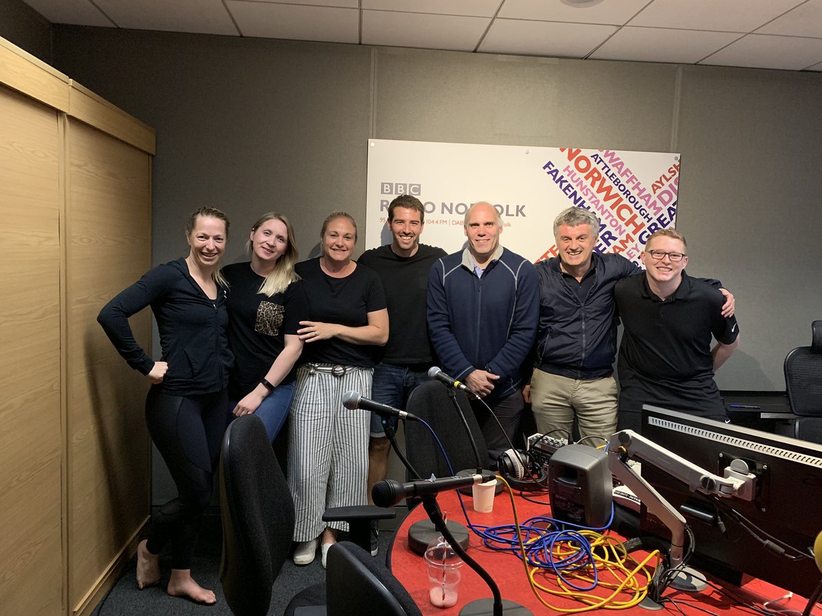 Phil_Daley's tweet photo. The Game tonight on @BBCNorfolk 
@ThoroughbredsNC 🏀 Netball.. V
Norfolk Referees ⚽️..

Tonight... 
Big knickers ✅
Tommy the Evil Cat 🐈 ✅
The longest journey in History ✅
&amp; 40 year old hanky!!  

It’s funny. 😂 https://t.co/GqQoEliCor