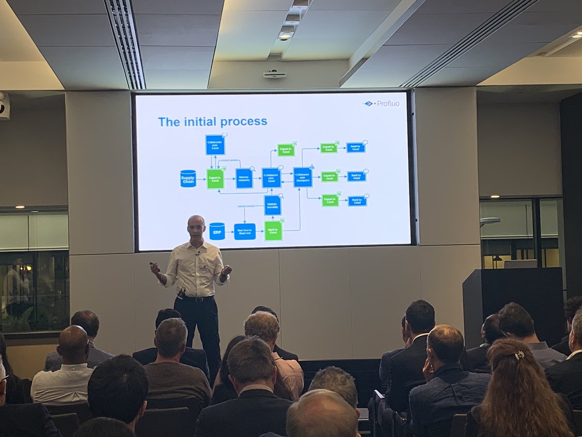 Momentum_London's tweet photo. At the half way point of tonight's pitches, we have Bogdan Năforniţă, CEO of Romanian startup @profluo 

Profluo are a cloud based digital enterprise automation startup improving your business operations in a matter of weeks 

#MomentumStartups https://t.co/AsyFvfvSZI