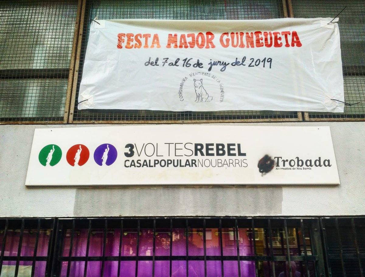 Visibilitzem la Festa Major al barri! #FMGuineueta2019 Tota la programació ja disponible!

<a href="/MasiadelaGuine/">La Masia de la Guineueta</a>  <a href="/CJGuineueta/">Casal de Joves Guineueta</a> <a href="/CP3VoltesRebel/">CP 3 Voltes Rebel</a> <a href="/esplaiguineueta/">Esplai Guineueta</a> <a href="/Cultura9b/">Coordinadora Cultural 9B</a>