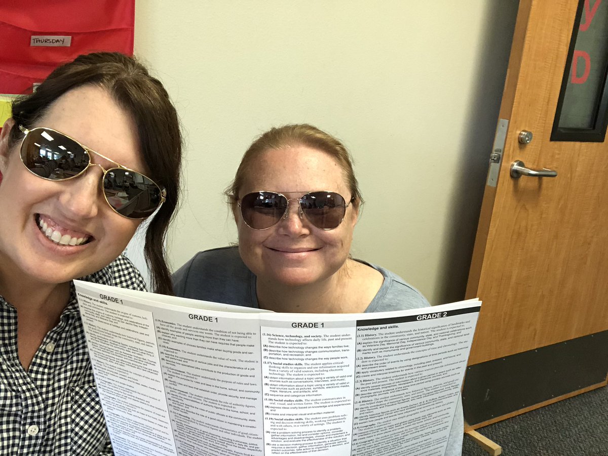 The curriculum future is so bright...#sunglassesselfie #summerselfiebingo #McClureMarshals <a href="/MrsDobrowClass/">Susan Dobrow</a> #doublepoints?