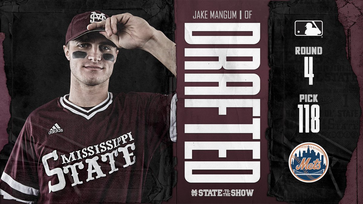 HailStateBB's tweet photo. New York has a new Mayor!

Congrats, @jakemangum15! 👏

#STATEtoTheShow | #HailState🐶 https://t.co/LsJNmo6RIF