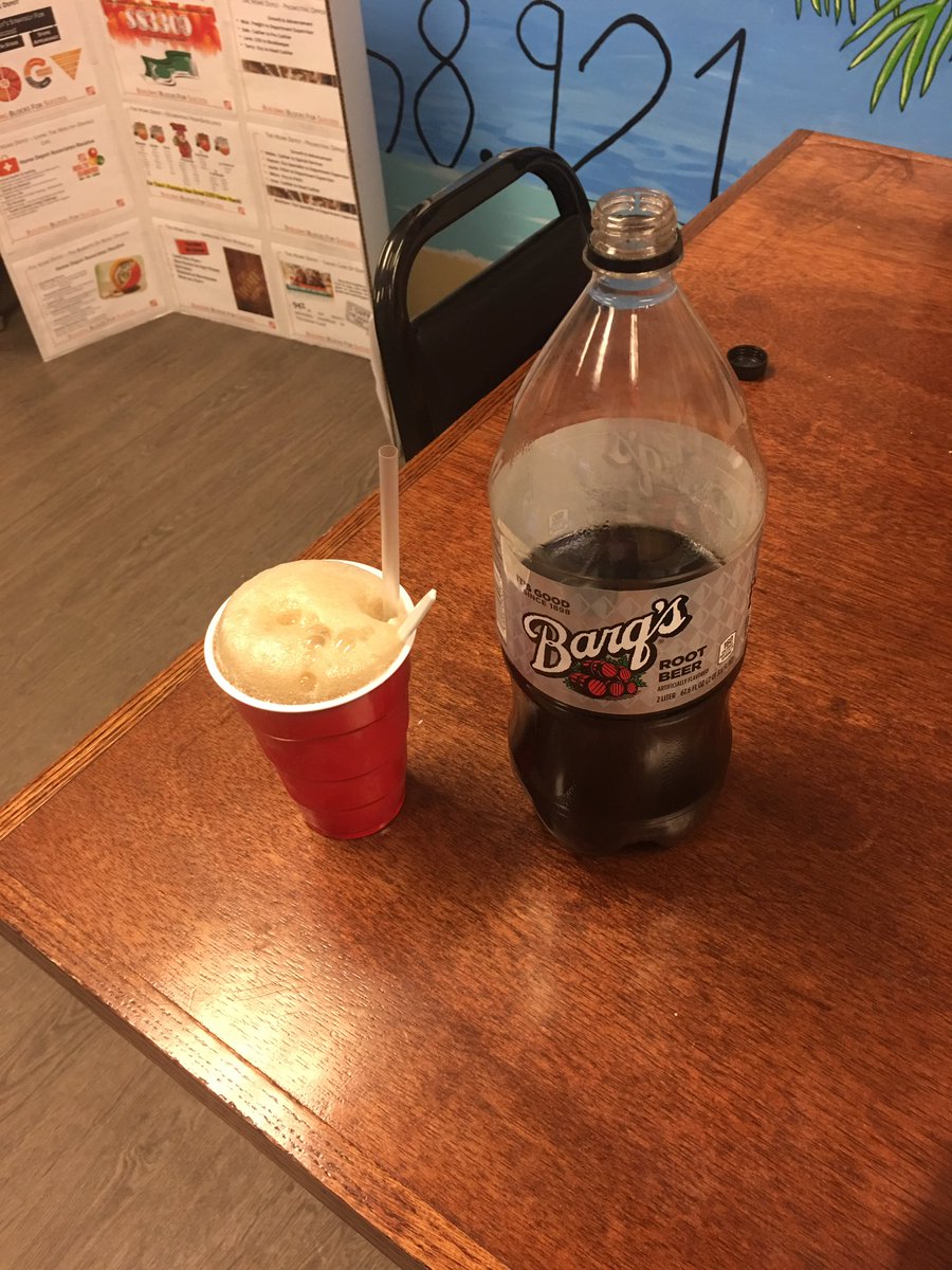 Celebrating 270 days safe with root beer floats. Great accomplishment for the store. Only 95 days to go.