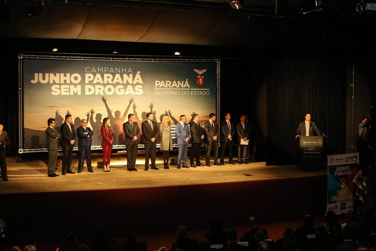 Governo do Estado inicia “Junho Paraná Sem Drogas” - seguranca.pr.gov.br/modules/notici…