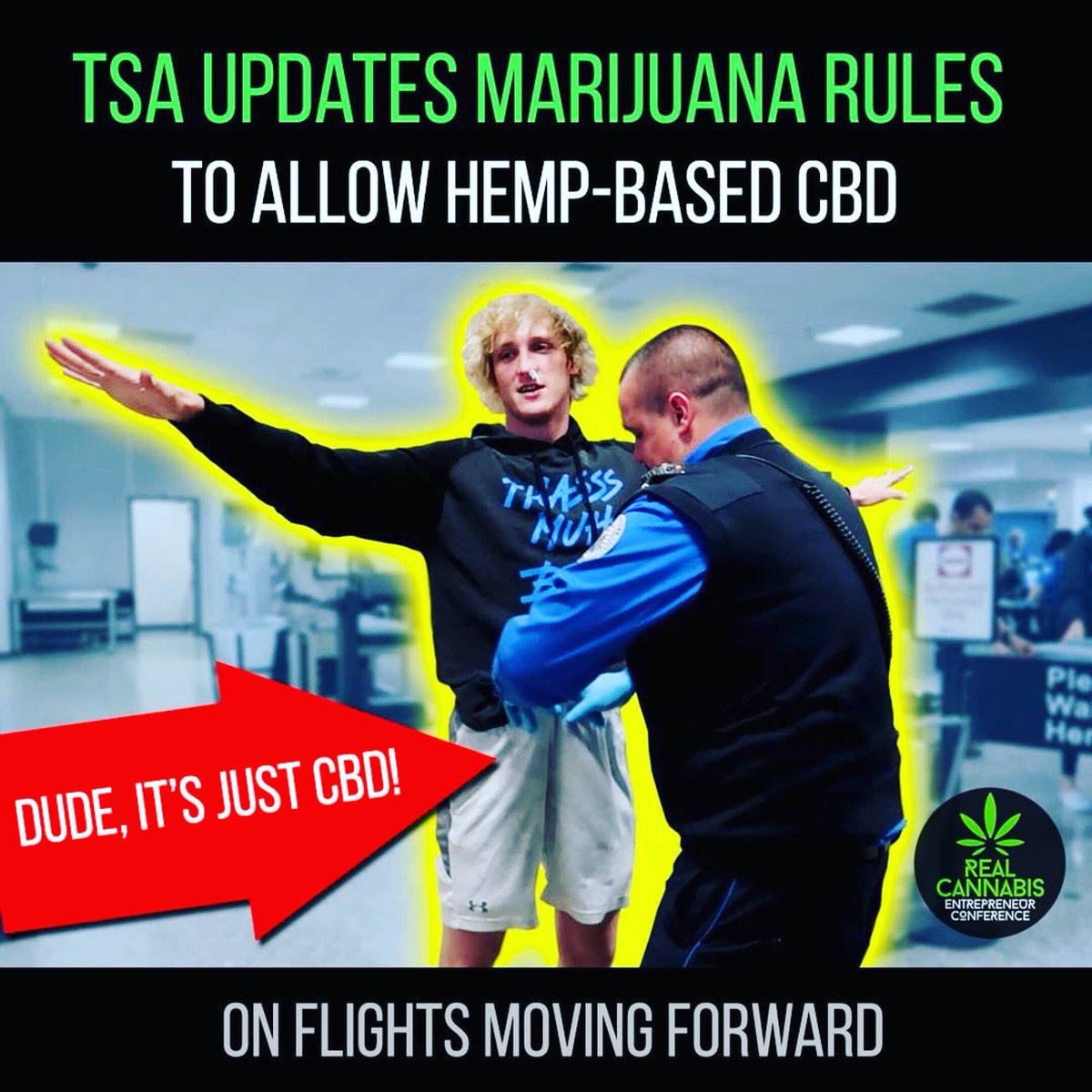 hemptivas's tweet photo. TSA updated it’s policy on cannabis, changing the medical marijuana section of its “What Can I Bring?” webpage from reading “no” to “YES”!!!🌿🌿 https://t.co/4TkCdcu1n1
.
#cbd #cbdoil #cbdlife #cbdmovement #hemp #cannabis #cannabiscommunity #legalizeit #tsa #hemptivas https://t.co/SGt8gfYQup