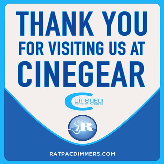 RatPacControls's tweet photo. Thanks to everyone that came out to see us and all of our new products at this years Cinegear! 💡🎥
Keep an eye out as we will be posting pictures from the expo showcasing our exciting 2019 gear as well as the friends we got to see!
Tag us for a possible repost 💙
#ratpacdimmers https://t.co/g5oYRhunVX