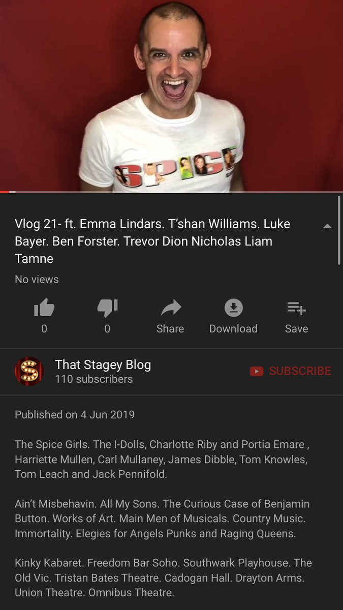 thatstageyblog's tweet photo. Vlog 21- ft.
#TheCuriousCaseofBenjaminButton #WorksofArt #MainMenofMusicals @_CountryMusicUK @Immortality_ldn @ElegiesUnion
๐บ Video: https://t.co/WKXOYhlCAr
๐ง Podcast: https://t.co/b4U1RkI03D
๐ Blog: https://t.co/g2d2emFjRN https://t.co/YKtqmdWDMd