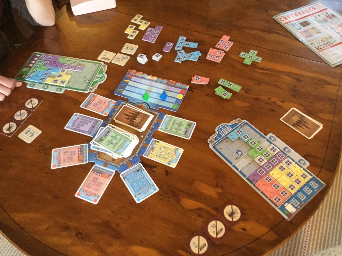 First play of Copenhagen...fun and fast!
Our kind of game. 😁