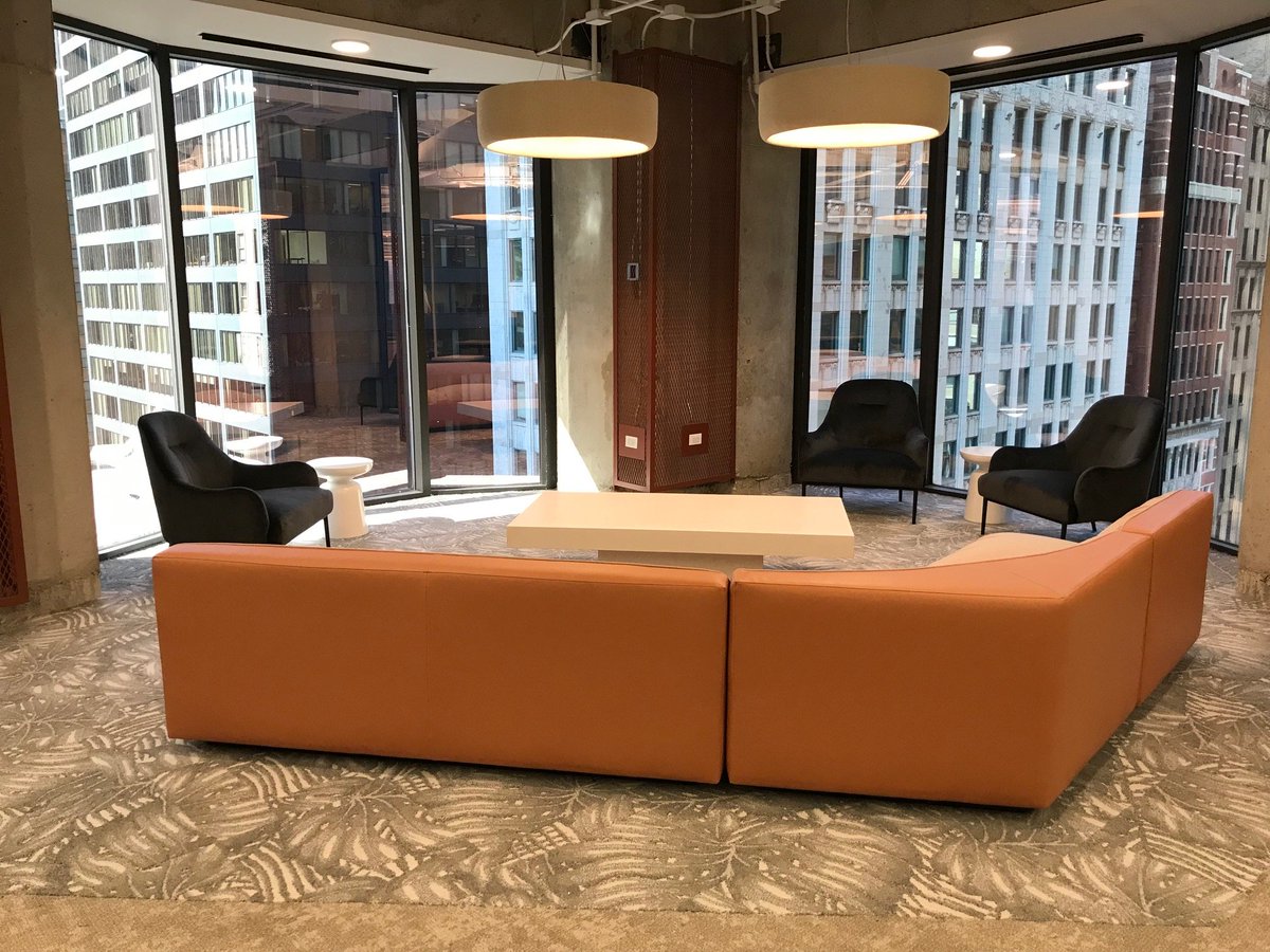 It's hard to top beautifully styled amenity spaces! We're so thrilled to see how this project came together - check out these photos for a sneak peek!

#furniture #design #chicago #amenityspace #success #goals