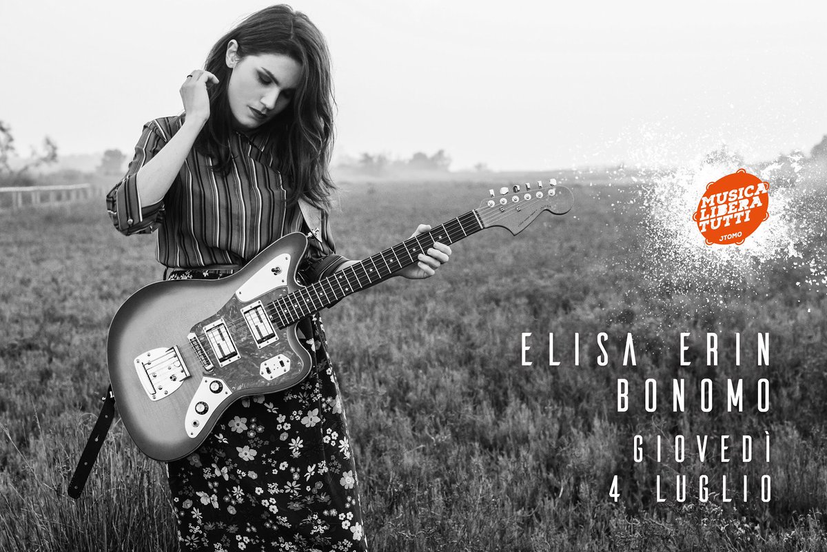 Musica Libera Tutti (@mlt_arcade) on Twitter photo Giovedì 4 luglio ad inaugurare #MLT19: @ElisaBonomo, cantautrice e chitarrista veneziana, in versione duo, ci farà ascoltare le canzoni del suo album d'esordio "Antifragile" e alcuni inediti del nuovo album in preparazione.
Info: bit.ly/2ERz40S
#staytuned #mltiscoming Giovedì 4 luglio ad inaugurare #MLT19: @ElisaBonomo, cantautrice e chitarrista veneziana, in versione duo, ci farà ascoltare le canzoni del suo album d'esordio "Antifragile" e alcuni inediti del nuovo album in preparazione.
Info: bit.ly/2ERz40S
#staytuned #mltiscoming